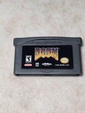 Doom for Nintendo Gameboy Advance GBA